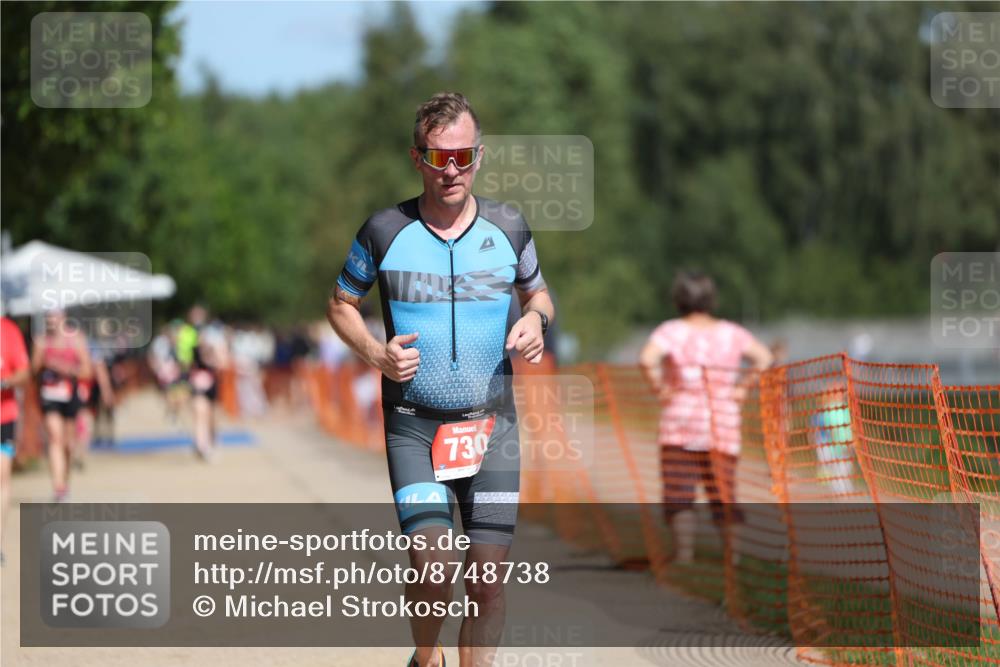 07.09.2025 - 19. Norderstedt Triathlon Michael Strokosch http://msf.ph/oto/8748738 07.09.2025 12:40:19 Laufen 730 meine-sportfotos.de