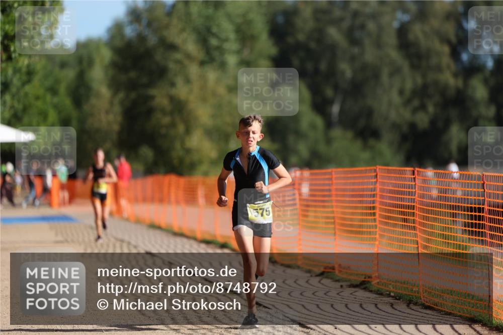 07.09.2025 - 19. Norderstedt Triathlon Michael Strokosch http://msf.ph/oto/8748792 07.09.2025 09:47:37 Laufen 575 meine-sportfotos.de