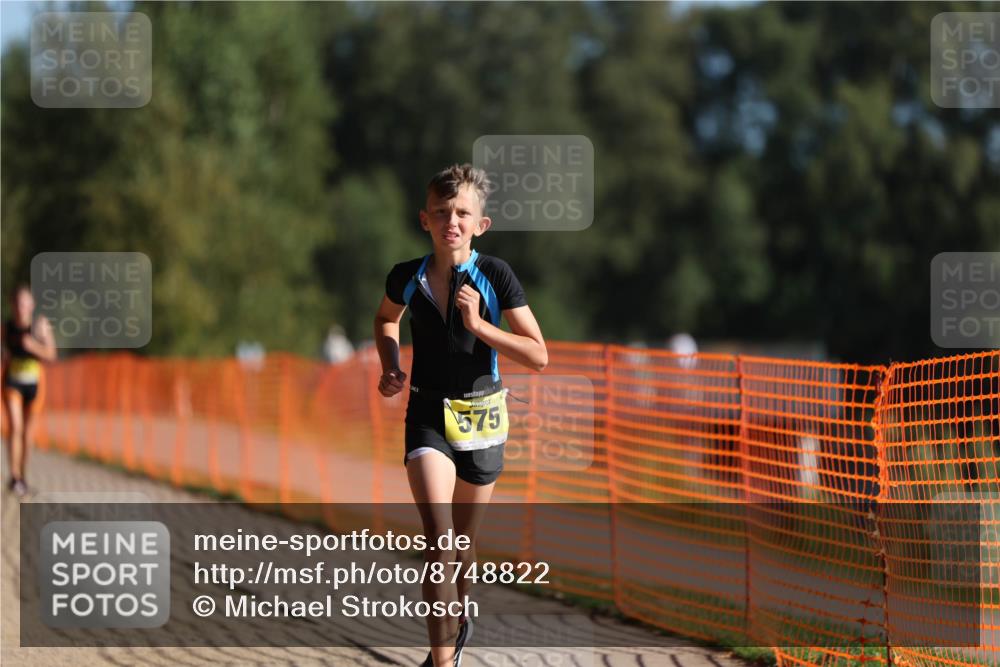 07.09.2025 - 19. Norderstedt Triathlon Michael Strokosch http://msf.ph/oto/8748822 07.09.2025 09:47:38 Laufen 575 meine-sportfotos.de