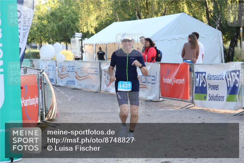 07.09.2025 - 19. Norderstedt Triathlon Luisa Fischer http://msf.ph/oto/8748827 07.09.2025 18:08:54 Ziel 1437 meine-sportfotos.de