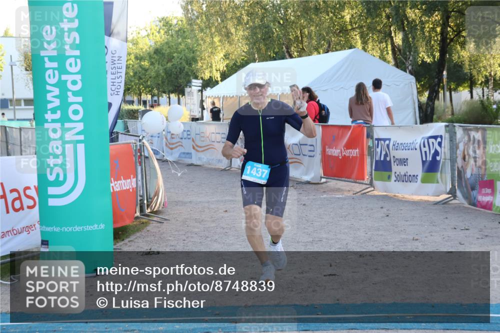 07.09.2025 - 19. Norderstedt Triathlon Luisa Fischer http://msf.ph/oto/8748839 07.09.2025 18:08:55 Ziel 1437 meine-sportfotos.de