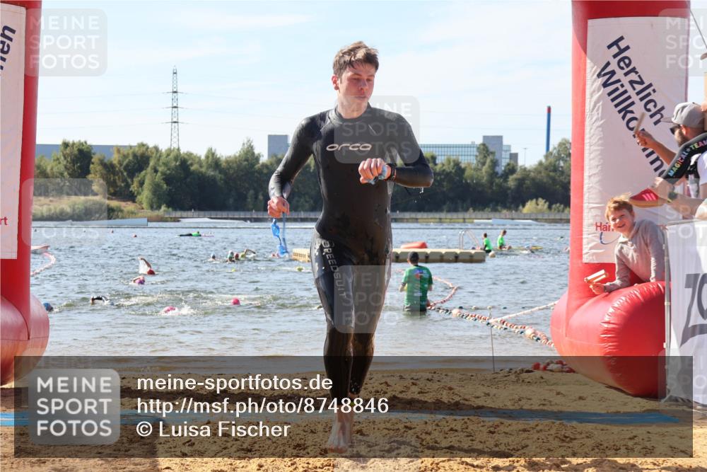 07.09.2025 - 19. Norderstedt Triathlon Luisa Fischer http://msf.ph/oto/8748846 07.09.2025 10:54:09 Schwimmen 1199, 1313 meine-sportfotos.de