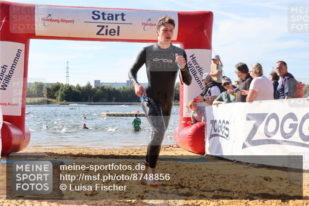 07.09.2025 - 19. Norderstedt Triathlon Luisa Fischer http://msf.ph/oto/8748856 07.09.2025 10:54:09 Schwimmen 1199, 1313 meine-sportfotos.de