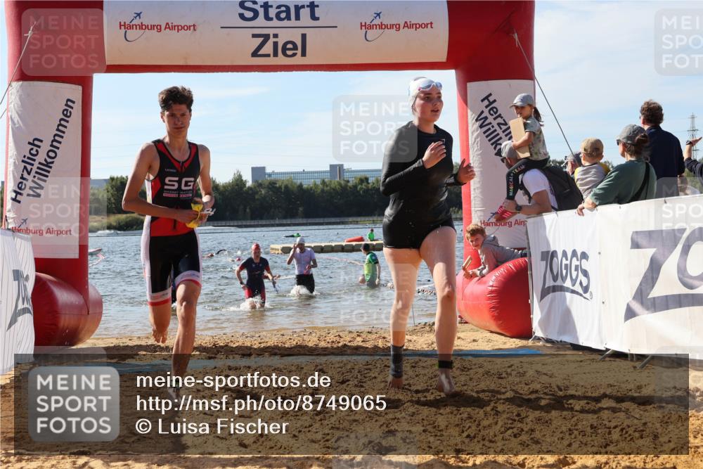 07.09.2025 - 19. Norderstedt Triathlon Luisa Fischer http://msf.ph/oto/8749065 07.09.2025 10:55:07 Schwimmen 306, 1159, 1181, 1183, 1207, 1257 meine-sportfotos.de
