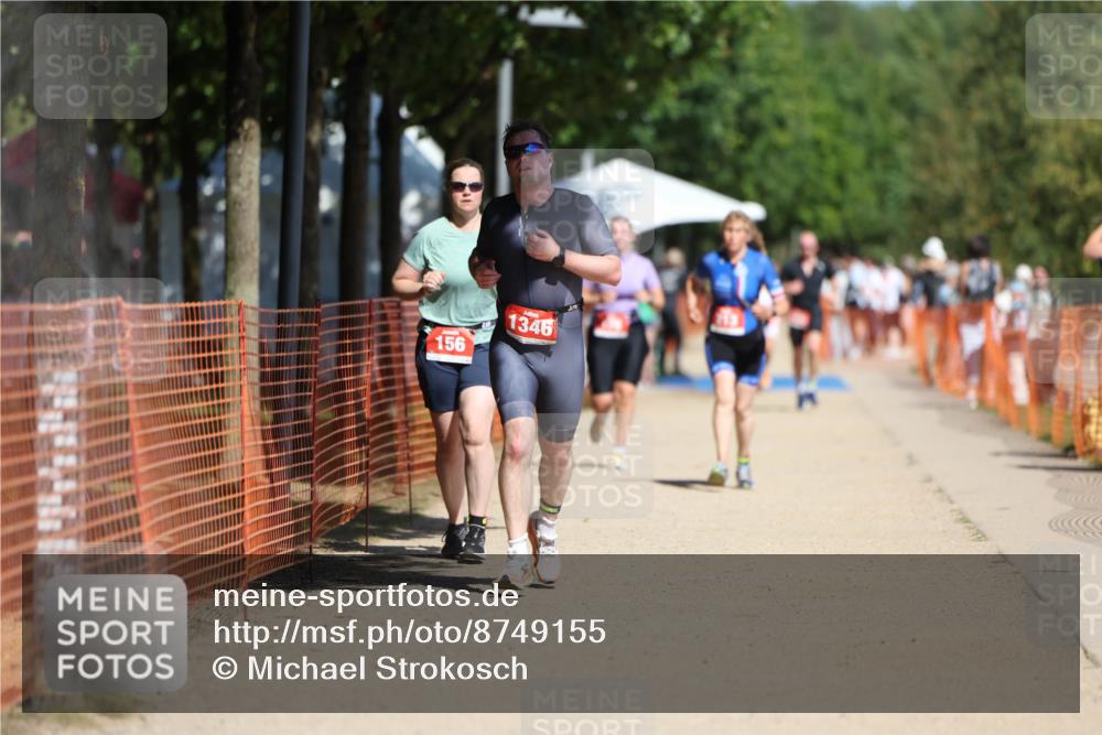 07.09.2025 - 19. Norderstedt Triathlon Michael Strokosch http://msf.ph/oto/8749155 07.09.2025 12:41:09 Laufen 156, 1346 meine-sportfotos.de