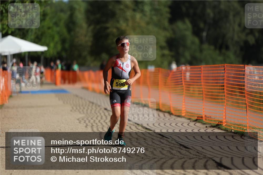 07.09.2025 - 19. Norderstedt Triathlon Michael Strokosch http://msf.ph/oto/8749276 07.09.2025 09:48:35 Laufen 596, 610 meine-sportfotos.de