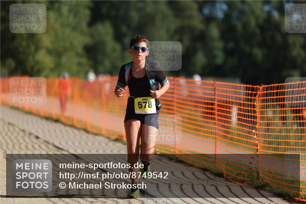 07.09.2025 - 19. Norderstedt Triathlon Michael Strokosch http://msf.ph/oto/8749542 07.09.2025 09:49:13 Laufen 578 meine-sportfotos.de