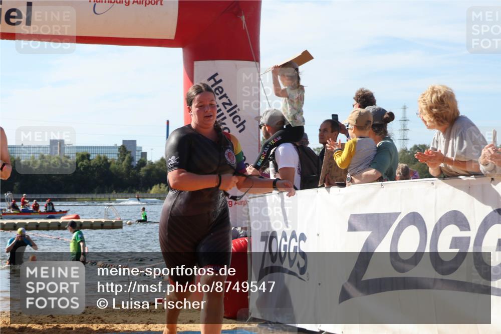 07.09.2025 - 19. Norderstedt Triathlon Luisa Fischer http://msf.ph/oto/8749547 07.09.2025 10:57:24 Schwimmen 1161, 1218, 1228, 1253 meine-sportfotos.de
