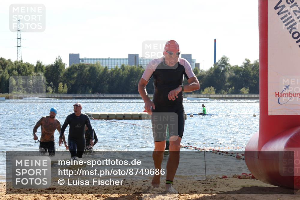07.09.2025 - 19. Norderstedt Triathlon Luisa Fischer http://msf.ph/oto/8749686 07.09.2025 15:11:46 Schwimmen 432, 925, 931, 1455 meine-sportfotos.de