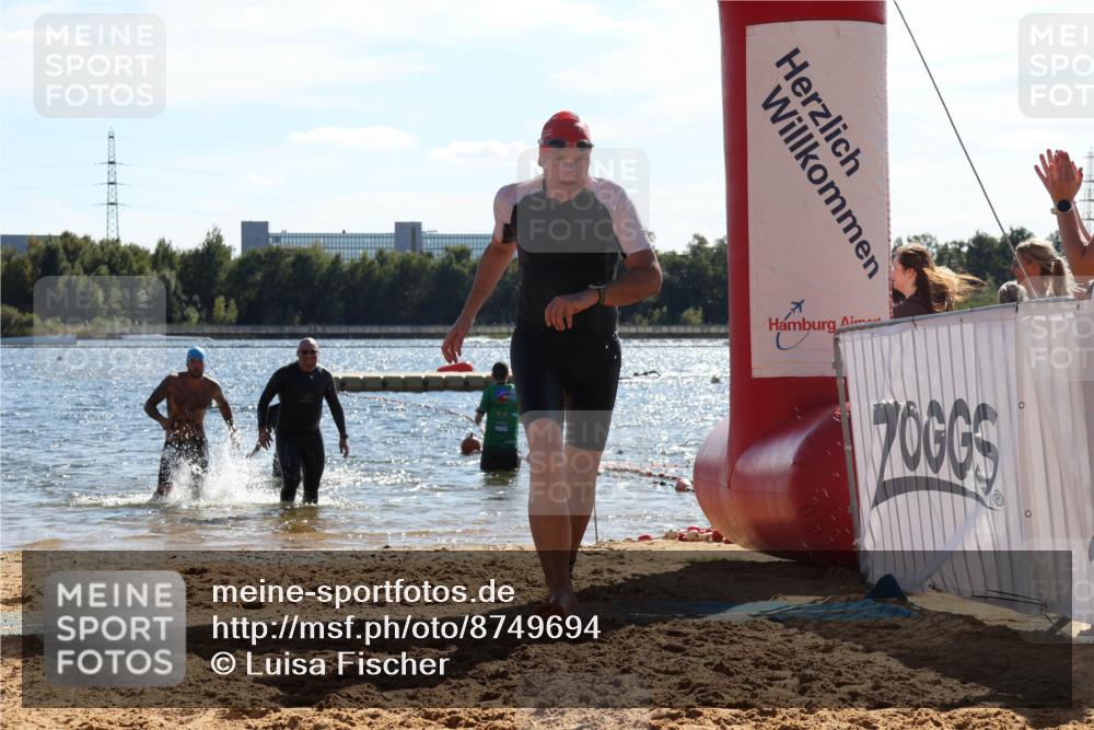 07.09.2025 - 19. Norderstedt Triathlon Luisa Fischer http://msf.ph/oto/8749694 07.09.2025 15:11:47 Schwimmen 432, 925, 1455 meine-sportfotos.de