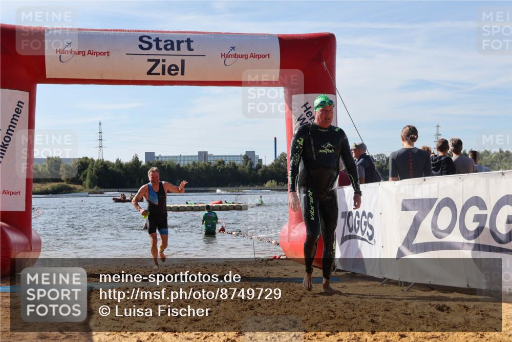 07.09.2025 - 19. Norderstedt Triathlon Luisa Fischer http://msf.ph/oto/8749729 07.09.2025 10:58:11 Schwimmen 152, 710 meine-sportfotos.de