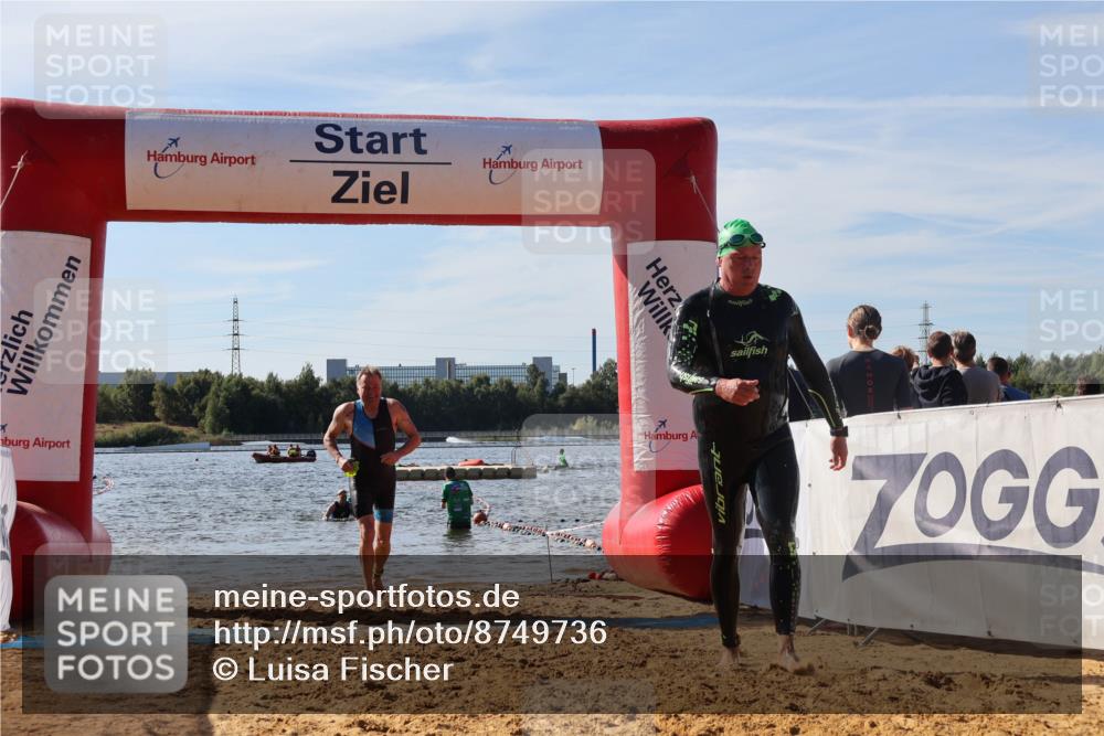 07.09.2025 - 19. Norderstedt Triathlon Luisa Fischer http://msf.ph/oto/8749736 07.09.2025 10:58:11 Schwimmen 152, 710 meine-sportfotos.de