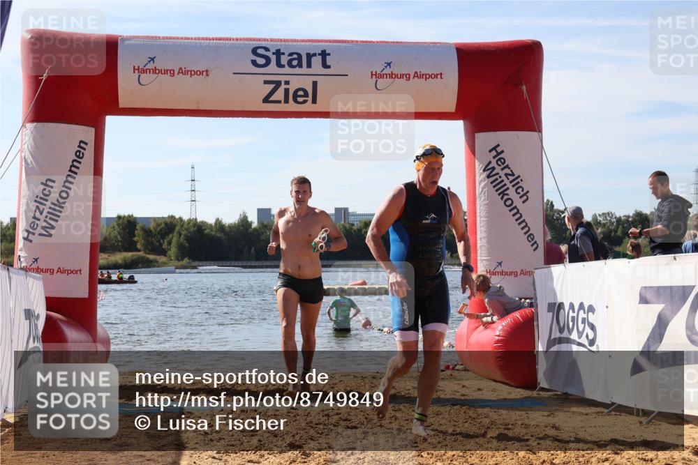 07.09.2025 - 19. Norderstedt Triathlon Luisa Fischer http://msf.ph/oto/8749849 07.09.2025 10:58:29 Schwimmen 704, 1274 meine-sportfotos.de