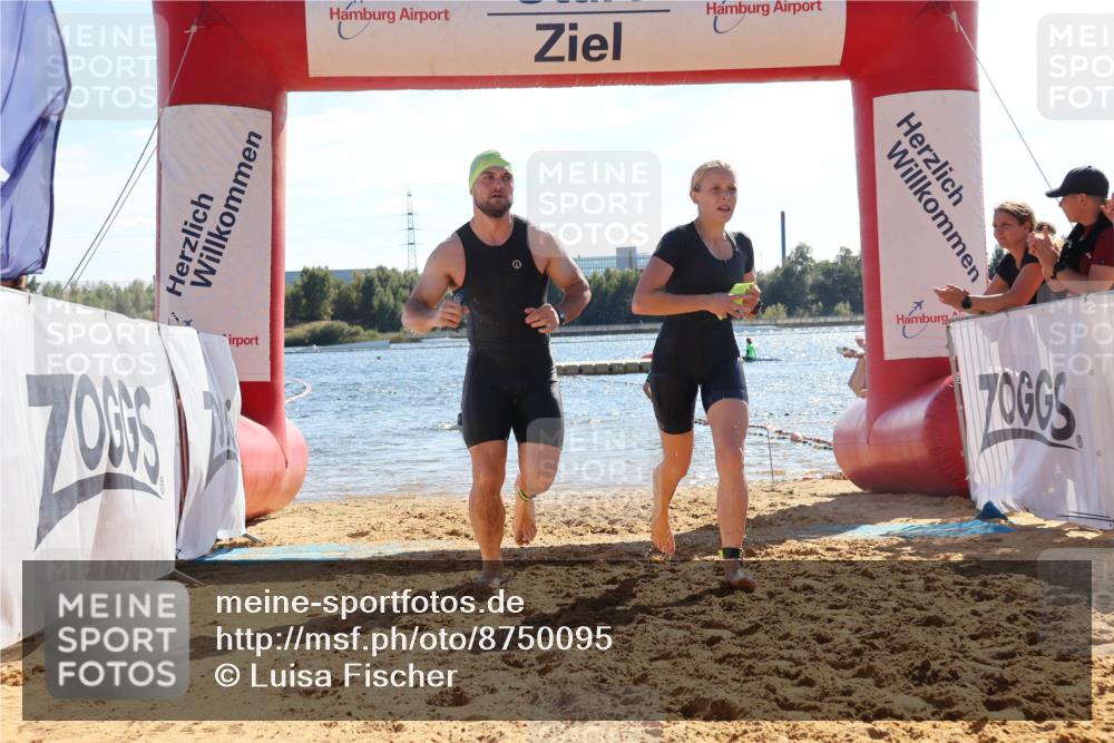07.09.2025 - 19. Norderstedt Triathlon Luisa Fischer http://msf.ph/oto/8750095 07.09.2025 15:17:02 Schwimmen 875, 912, 941, 957 meine-sportfotos.de