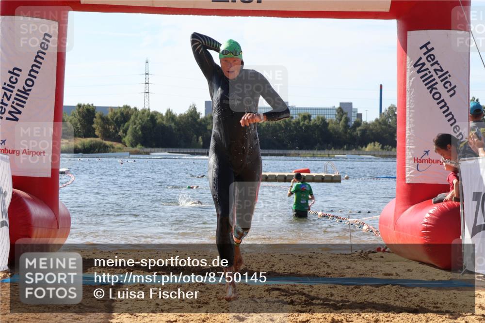 07.09.2025 - 19. Norderstedt Triathlon Luisa Fischer http://msf.ph/oto/8750145 07.09.2025 11:14:13 Schwimmen 746, 787 meine-sportfotos.de