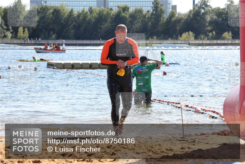 07.09.2025 - 19. Norderstedt Triathlon Luisa Fischer http://msf.ph/oto/8750186 07.09.2025 15:18:28 Schwimmen 381, 1516 meine-sportfotos.de