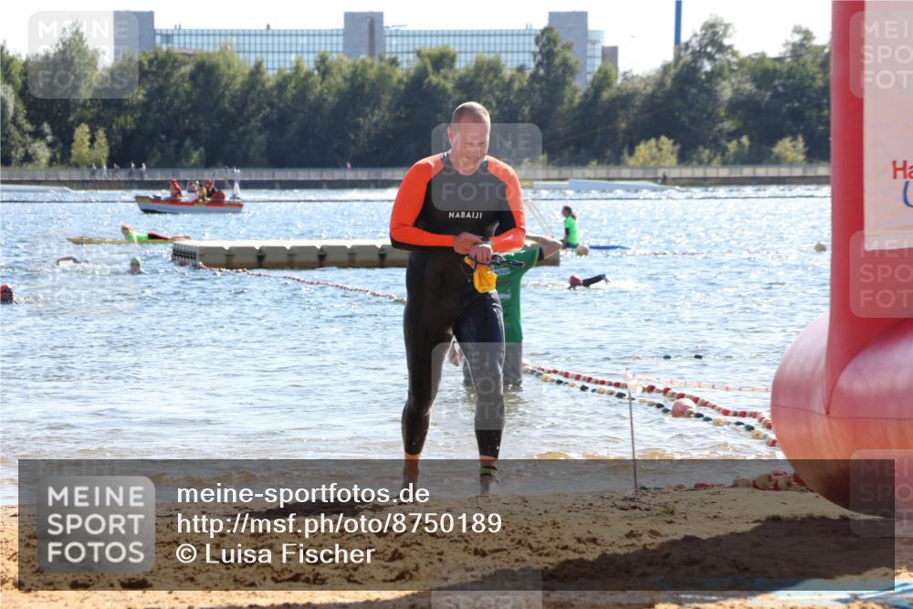 07.09.2025 - 19. Norderstedt Triathlon Luisa Fischer http://msf.ph/oto/8750189 07.09.2025 15:18:29 Schwimmen 381, 1516 meine-sportfotos.de