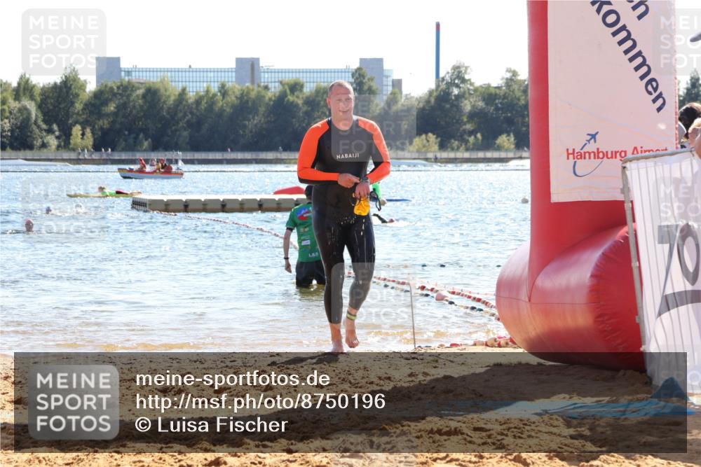 07.09.2025 - 19. Norderstedt Triathlon Luisa Fischer http://msf.ph/oto/8750196 07.09.2025 15:18:29 Schwimmen 381, 1516 meine-sportfotos.de