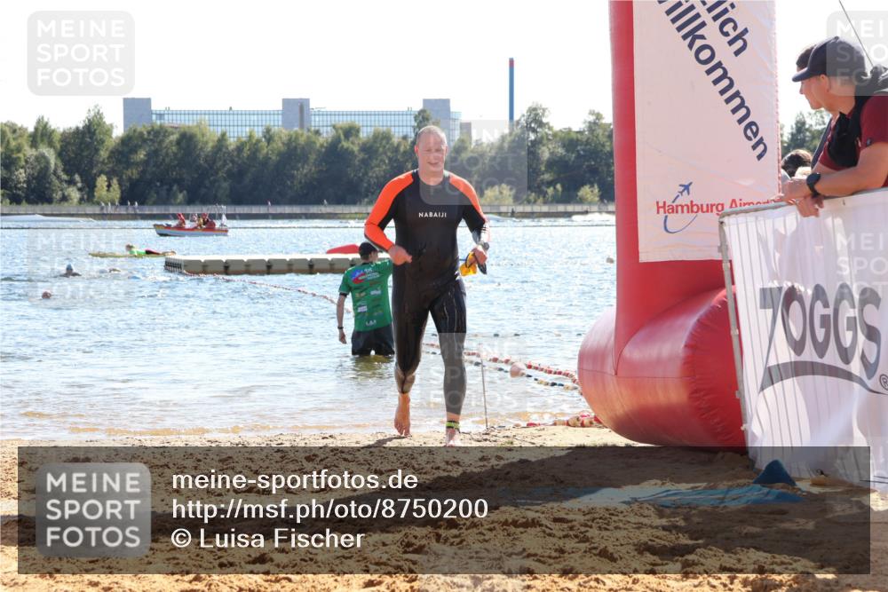 07.09.2025 - 19. Norderstedt Triathlon Luisa Fischer http://msf.ph/oto/8750200 07.09.2025 15:18:30 Schwimmen 381, 1516 meine-sportfotos.de