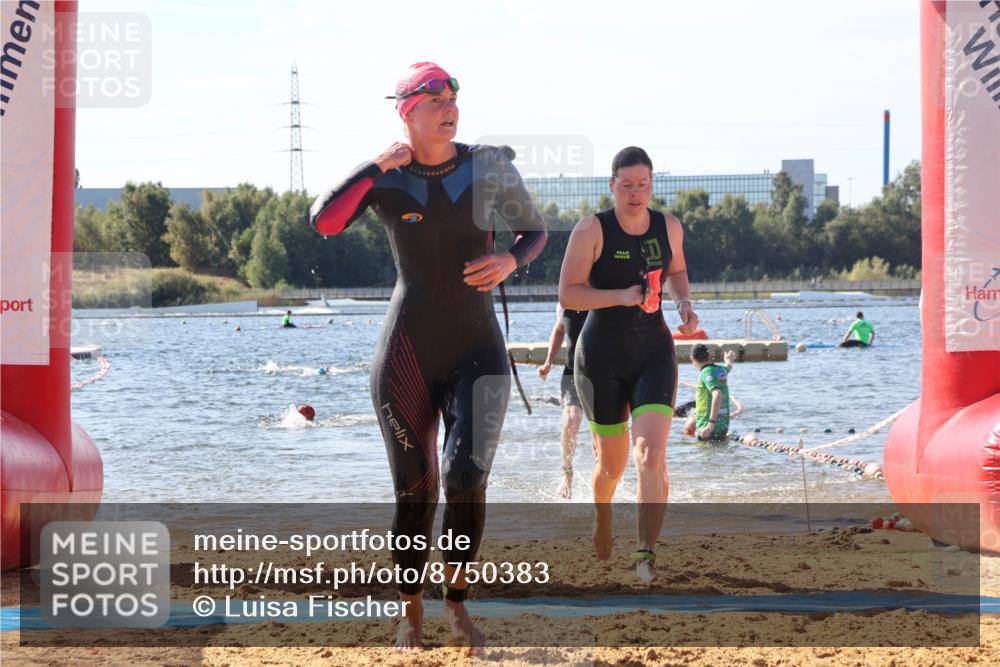 07.09.2025 - 19. Norderstedt Triathlon Luisa Fischer http://msf.ph/oto/8750383 07.09.2025 11:15:37 Schwimmen 768, 1258, 1333 meine-sportfotos.de