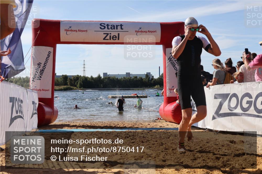 07.09.2025 - 19. Norderstedt Triathlon Luisa Fischer http://msf.ph/oto/8750417 07.09.2025 11:15:43 Schwimmen 768, 1258, 1333 meine-sportfotos.de