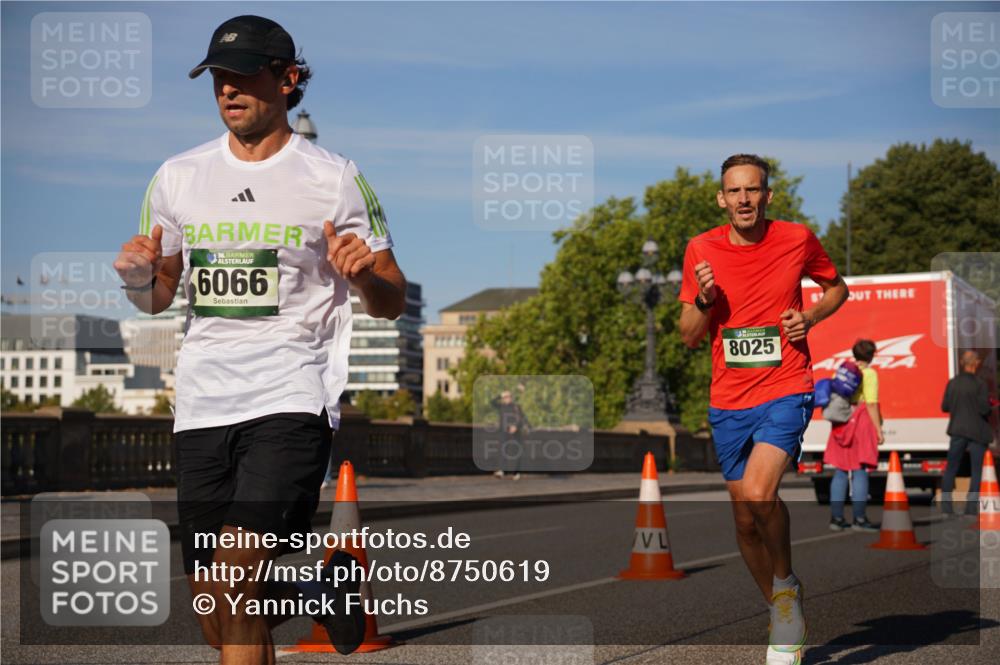07.09.2025 - BARMER Alsterlauf Yannick Fuchs http://msf.ph/oto/8750619 07.09.2025 09:35:02 Laufen 36, 6066, 8025 meine-sportfotos.de