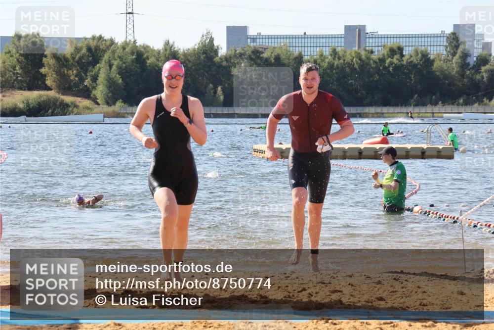 07.09.2025 - 19. Norderstedt Triathlon Luisa Fischer http://msf.ph/oto/8750774 07.09.2025 11:17:07 Schwimmen 280, 1288 meine-sportfotos.de