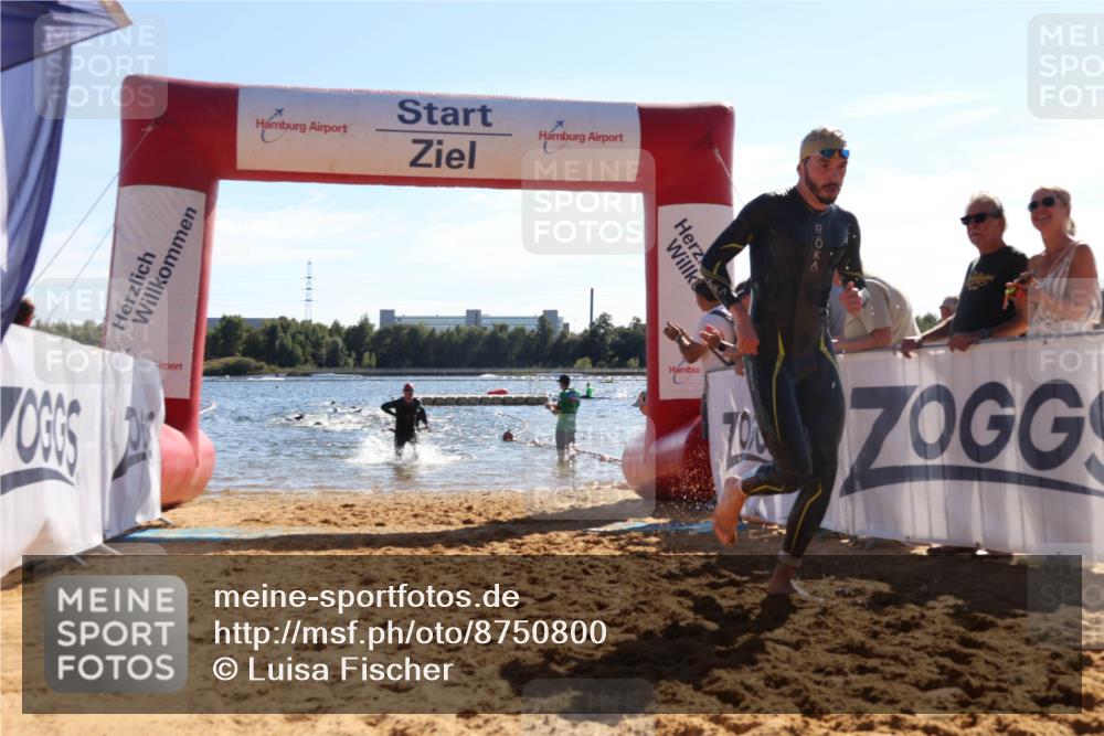 07.09.2025 - 19. Norderstedt Triathlon Luisa Fischer http://msf.ph/oto/8750800 07.09.2025 15:28:24 Schwimmen 498, 499, 550 meine-sportfotos.de