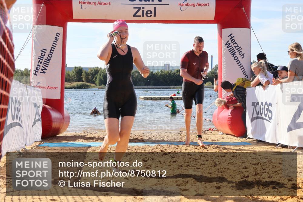 07.09.2025 - 19. Norderstedt Triathlon Luisa Fischer http://msf.ph/oto/8750812 07.09.2025 11:17:10 Schwimmen 280, 1288 meine-sportfotos.de