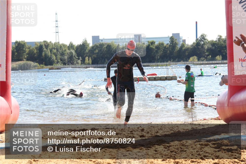 07.09.2025 - 19. Norderstedt Triathlon Luisa Fischer http://msf.ph/oto/8750824 07.09.2025 15:28:27 Schwimmen 498, 499, 513, 550 meine-sportfotos.de