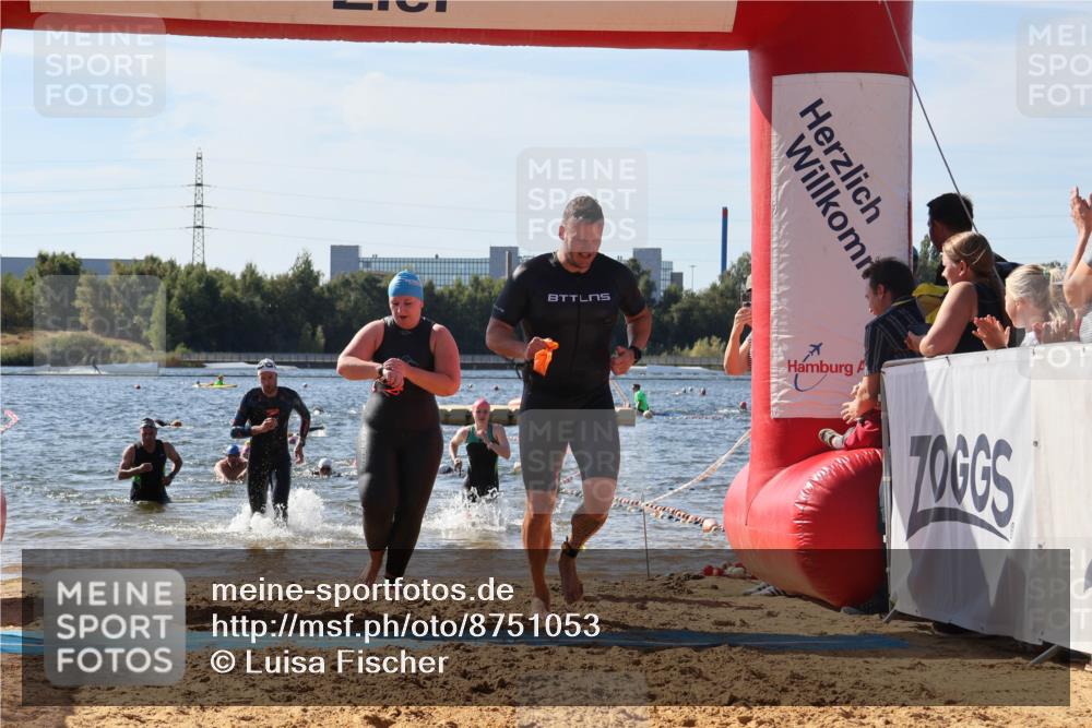 07.09.2025 - 19. Norderstedt Triathlon Luisa Fischer http://msf.ph/oto/8751053 07.09.2025 11:18:27 Schwimmen 148, 253, 278, 1305, 1306 meine-sportfotos.de