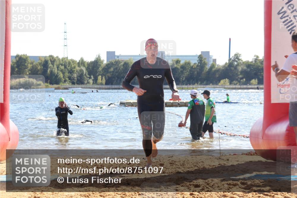07.09.2025 - 19. Norderstedt Triathlon Luisa Fischer http://msf.ph/oto/8751097 07.09.2025 15:29:04 Schwimmen 512, 521, 523, 534, 538 meine-sportfotos.de