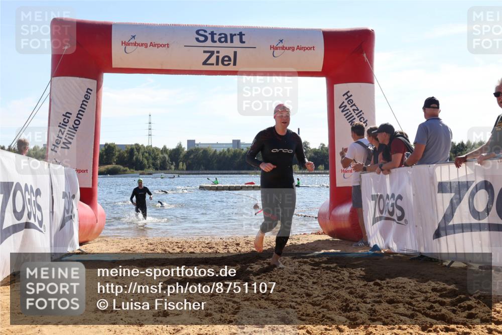 07.09.2025 - 19. Norderstedt Triathlon Luisa Fischer http://msf.ph/oto/8751107 07.09.2025 15:29:05 Schwimmen 512, 521, 523, 528, 534 meine-sportfotos.de