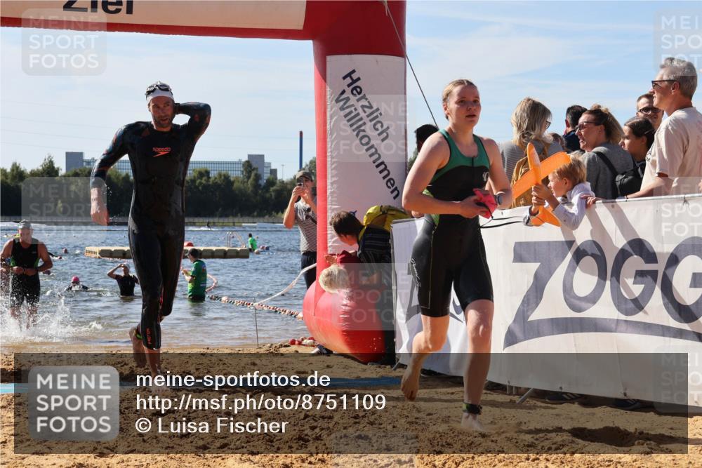 07.09.2025 - 19. Norderstedt Triathlon Luisa Fischer http://msf.ph/oto/8751109 07.09.2025 11:18:32 Schwimmen 148, 253, 278, 1217, 1306 meine-sportfotos.de