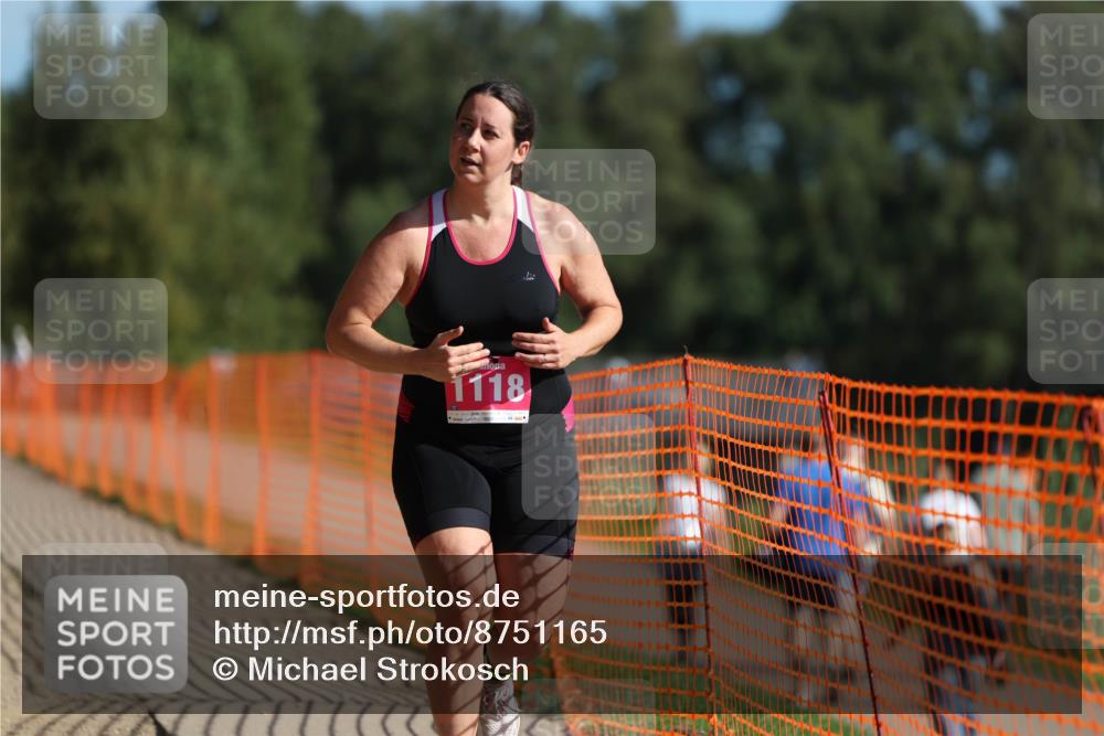 07.09.2025 - 19. Norderstedt Triathlon Michael Strokosch http://msf.ph/oto/8751165 07.09.2025 10:32:04 Laufen 1118 meine-sportfotos.de