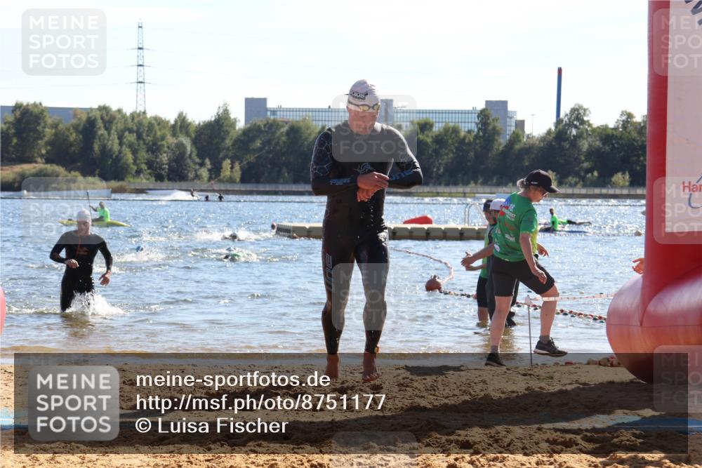 07.09.2025 - 19. Norderstedt Triathlon Luisa Fischer http://msf.ph/oto/8751177 07.09.2025 15:29:17 Schwimmen 521, 528, 535 meine-sportfotos.de