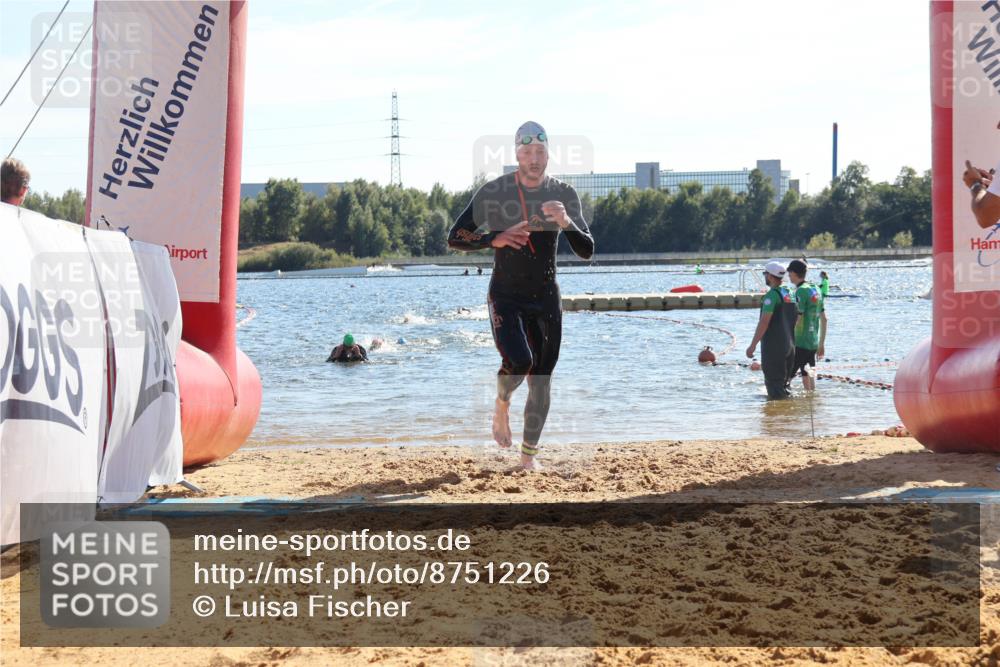 07.09.2025 - 19. Norderstedt Triathlon Luisa Fischer http://msf.ph/oto/8751226 07.09.2025 15:29:23 Schwimmen 528, 535, 540 meine-sportfotos.de