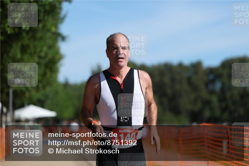 07.09.2025 - 19. Norderstedt Triathlon Michael Strokosch http://msf.ph/oto/8751392 07.09.2025 10:32:48 Laufen 1140 meine-sportfotos.de