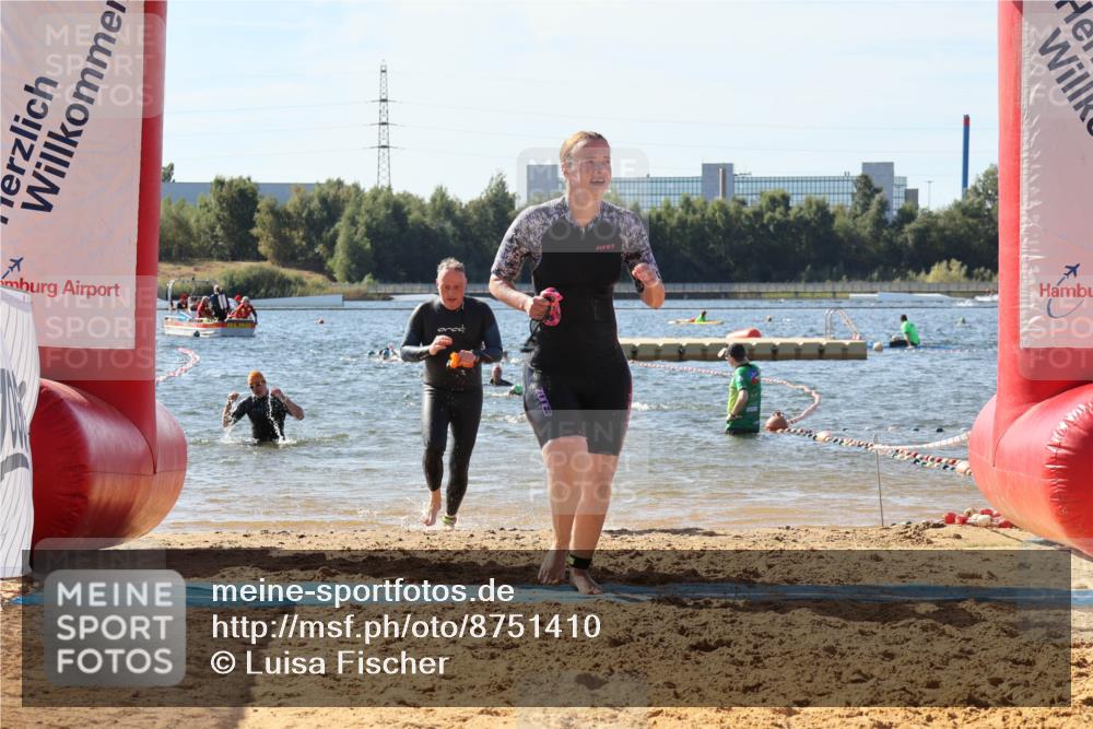 07.09.2025 - 19. Norderstedt Triathlon Luisa Fischer http://msf.ph/oto/8751410 07.09.2025 11:19:06 Schwimmen 155, 184, 1371 meine-sportfotos.de