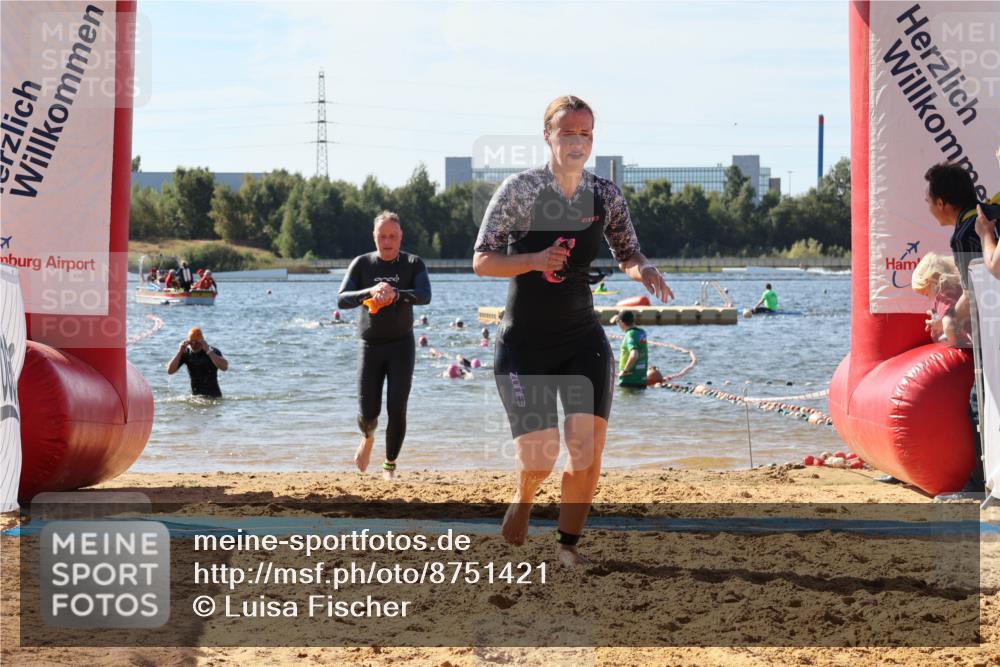 07.09.2025 - 19. Norderstedt Triathlon Luisa Fischer http://msf.ph/oto/8751421 07.09.2025 11:19:07 Schwimmen 155, 184, 1371 meine-sportfotos.de