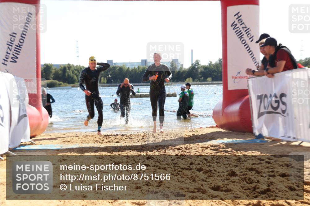 07.09.2025 - 19. Norderstedt Triathlon Luisa Fischer http://msf.ph/oto/8751566 07.09.2025 15:30:19 Schwimmen 482, 490, 519, 524, 544 meine-sportfotos.de