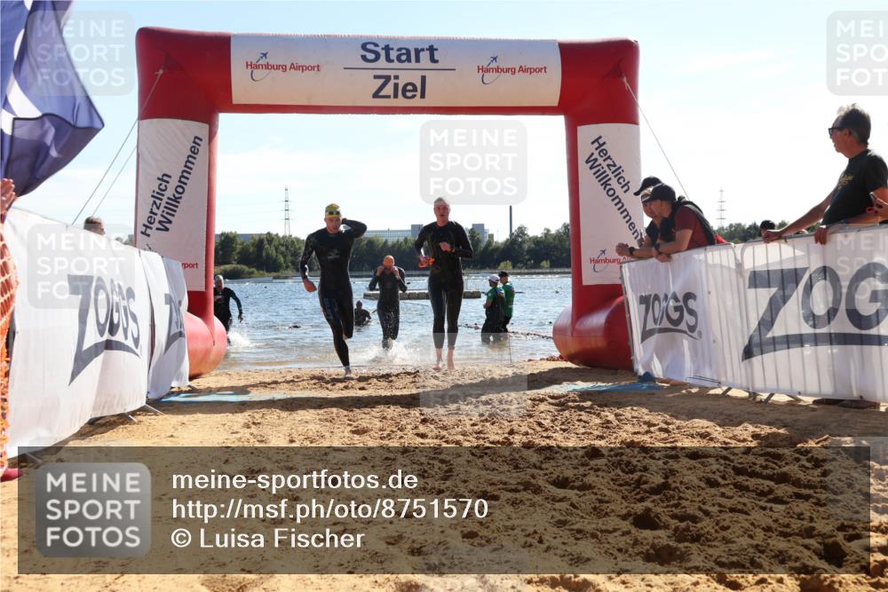 07.09.2025 - 19. Norderstedt Triathlon Luisa Fischer http://msf.ph/oto/8751570 07.09.2025 15:30:20 Schwimmen 482, 490, 491, 519, 524, 544 meine-sportfotos.de