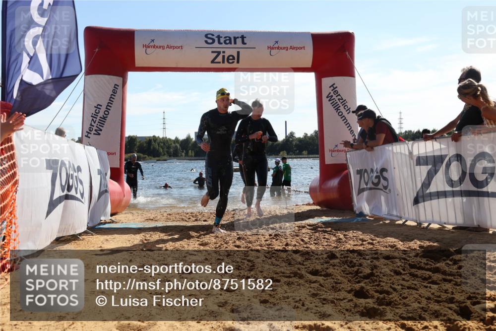 07.09.2025 - 19. Norderstedt Triathlon Luisa Fischer http://msf.ph/oto/8751582 07.09.2025 15:30:21 Schwimmen 482, 490, 491, 519, 524, 544 meine-sportfotos.de