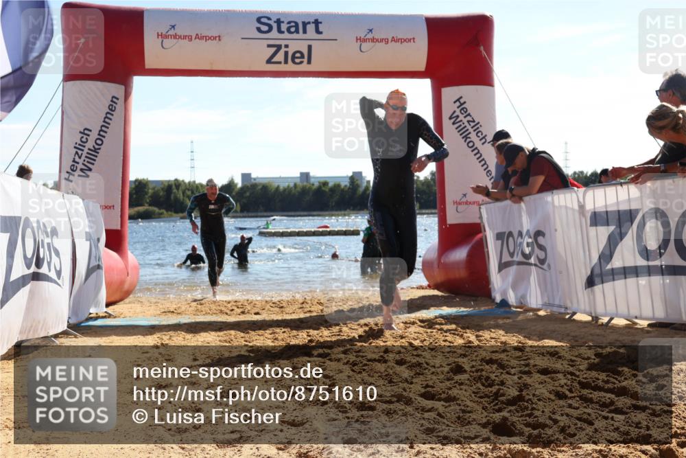 07.09.2025 - 19. Norderstedt Triathlon Luisa Fischer http://msf.ph/oto/8751610 07.09.2025 15:30:23 Schwimmen 482, 490, 491, 519, 524 meine-sportfotos.de