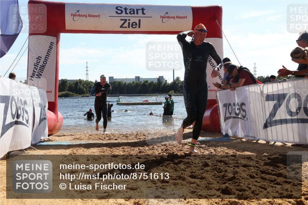 07.09.2025 - 19. Norderstedt Triathlon Luisa Fischer http://msf.ph/oto/8751613 07.09.2025 15:30:24 Schwimmen 482, 490, 491, 519, 524 meine-sportfotos.de