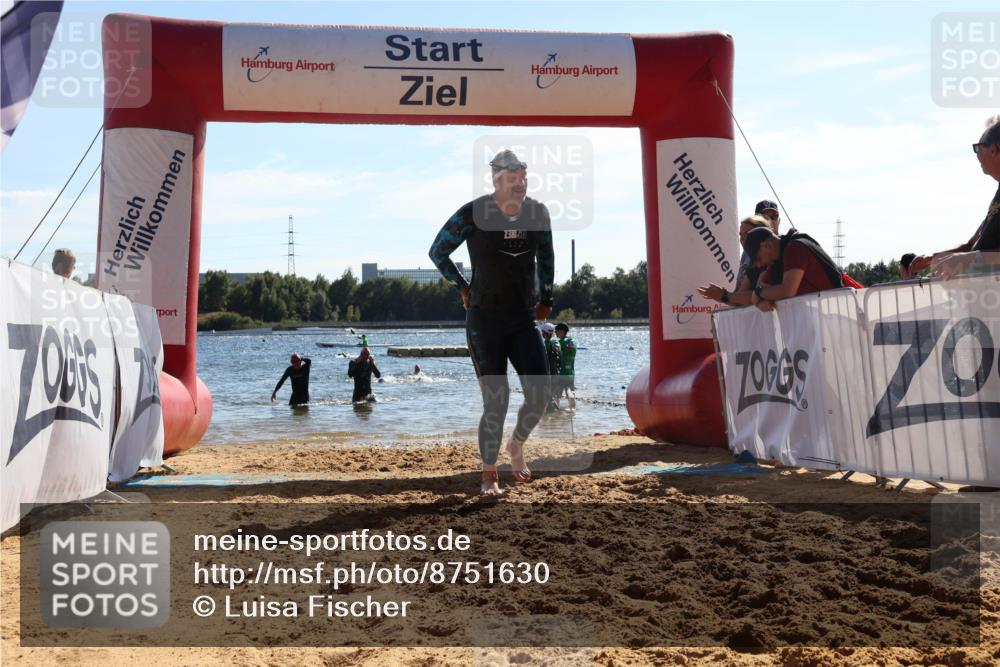 07.09.2025 - 19. Norderstedt Triathlon Luisa Fischer http://msf.ph/oto/8751630 07.09.2025 15:30:25 Schwimmen 482, 490, 491, 519, 524 meine-sportfotos.de
