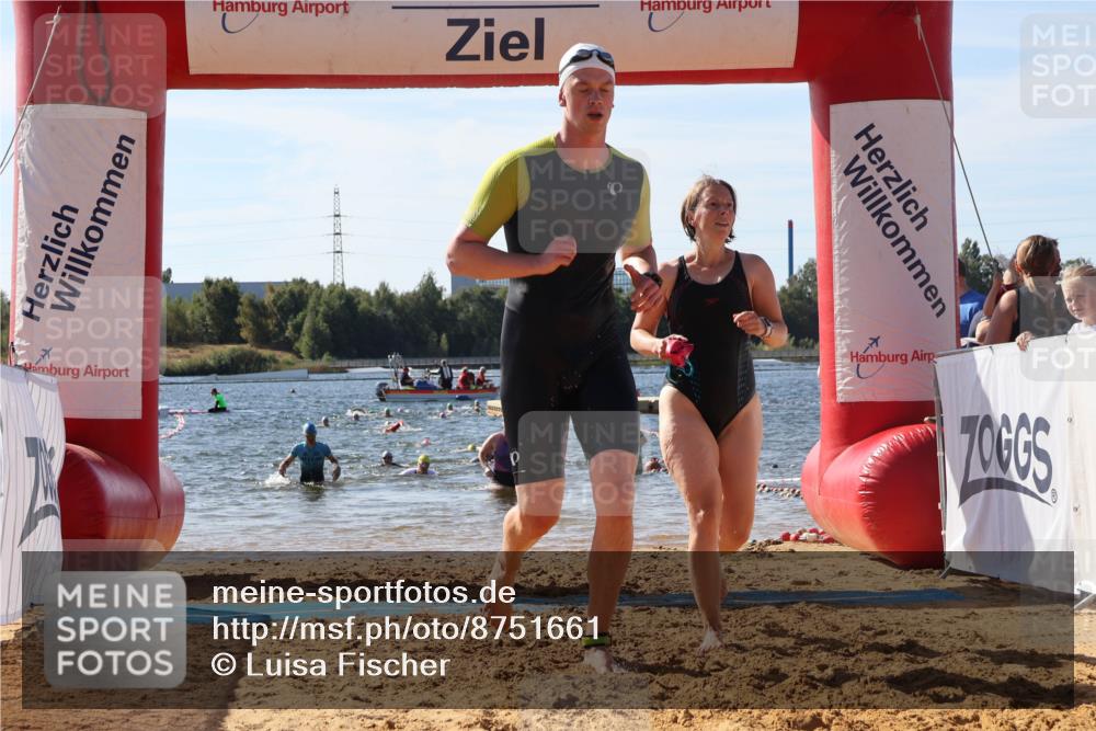 07.09.2025 - 19. Norderstedt Triathlon Luisa Fischer http://msf.ph/oto/8751661 07.09.2025 11:19:46 Schwimmen 279, 803, 1267, 1368 meine-sportfotos.de