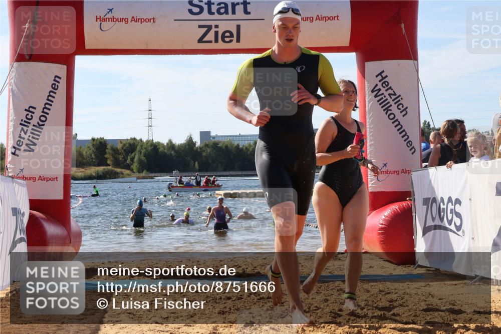 07.09.2025 - 19. Norderstedt Triathlon Luisa Fischer http://msf.ph/oto/8751666 07.09.2025 11:19:46 Schwimmen 279, 803, 1267, 1368 meine-sportfotos.de