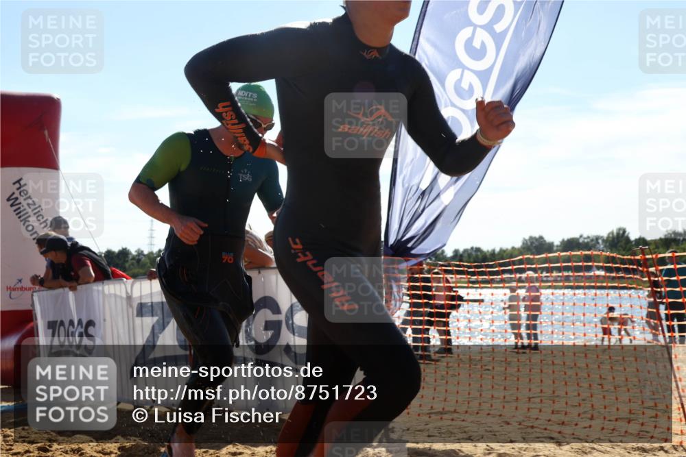 07.09.2025 - 19. Norderstedt Triathlon Luisa Fischer http://msf.ph/oto/8751723 07.09.2025 15:30:47 Schwimmen 530, 536 meine-sportfotos.de