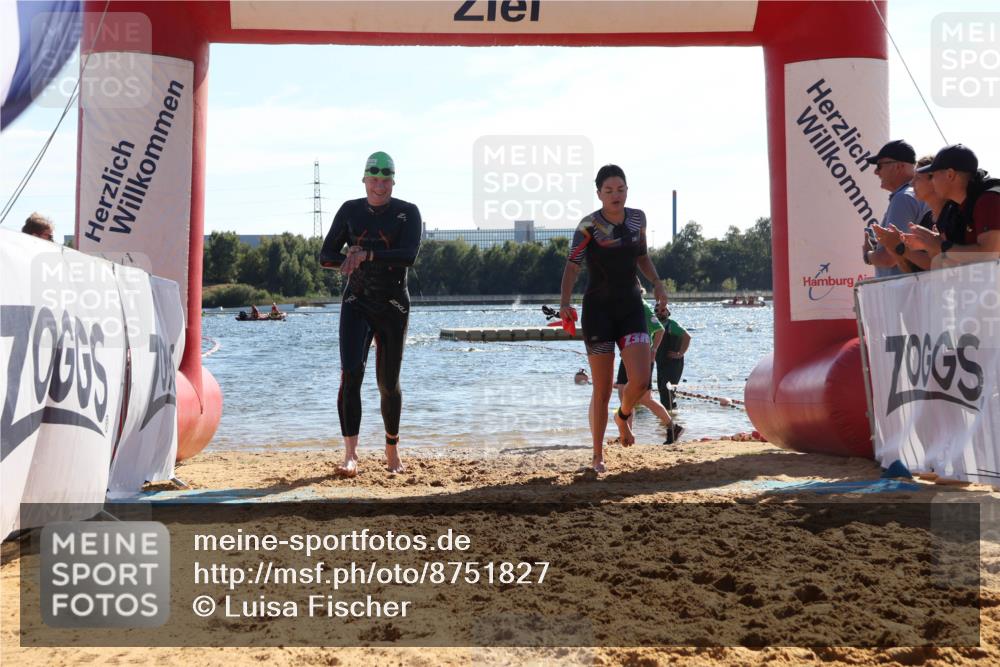 07.09.2025 - 19. Norderstedt Triathlon Luisa Fischer http://msf.ph/oto/8751827 07.09.2025 15:31:21 Schwimmen 531, 542, 926 meine-sportfotos.de